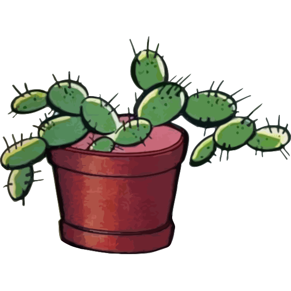 SVG Cactus image