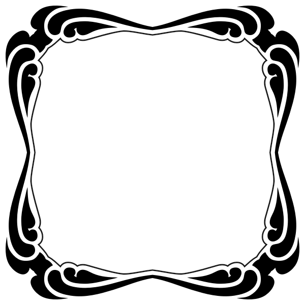 SVG Cadre silhouette