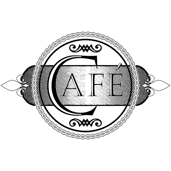 SVG Caf typography