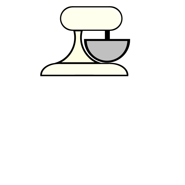 SVG Cake Mixer