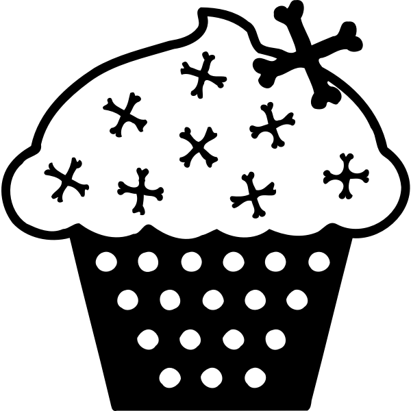 SVG Cake silhouette