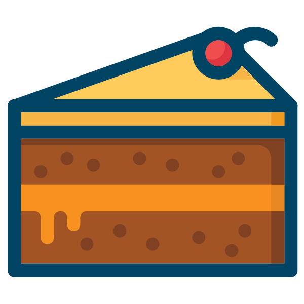 SVG Cake slice image