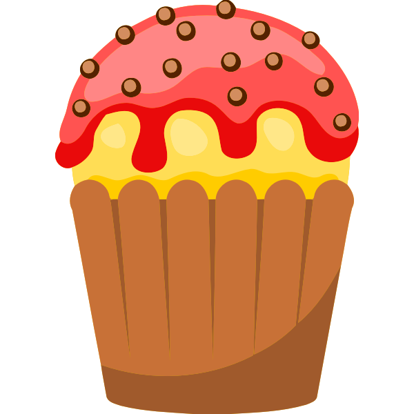 SVG Cake with frosting