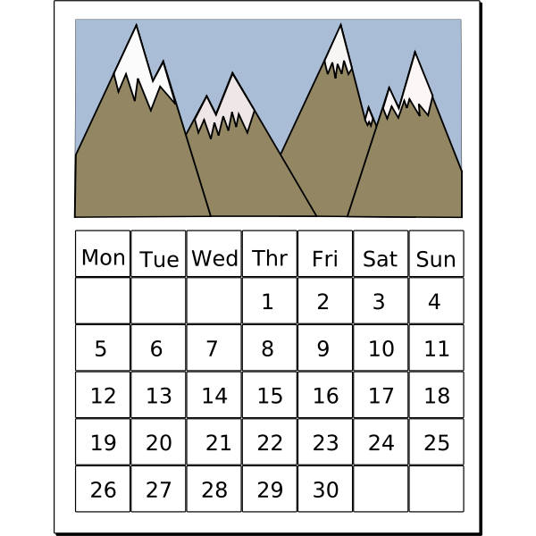 SVG Calendar