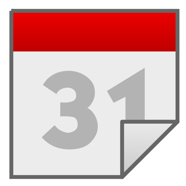 SVG Calendar file icon