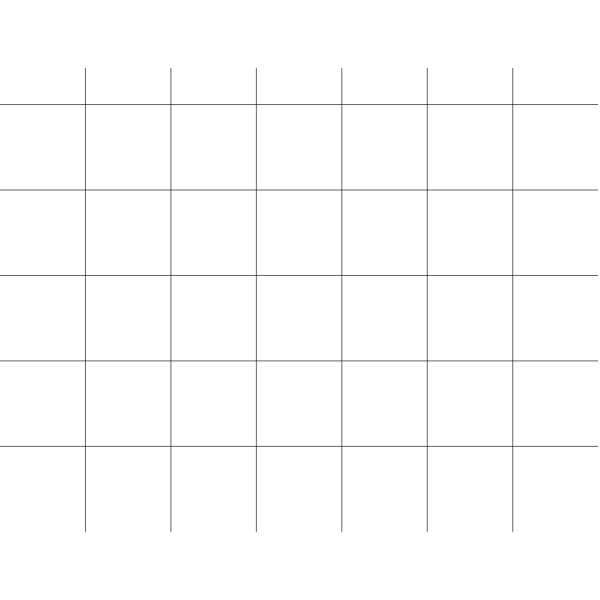 SVG Calendar template