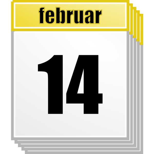 SVG Calendar vector image