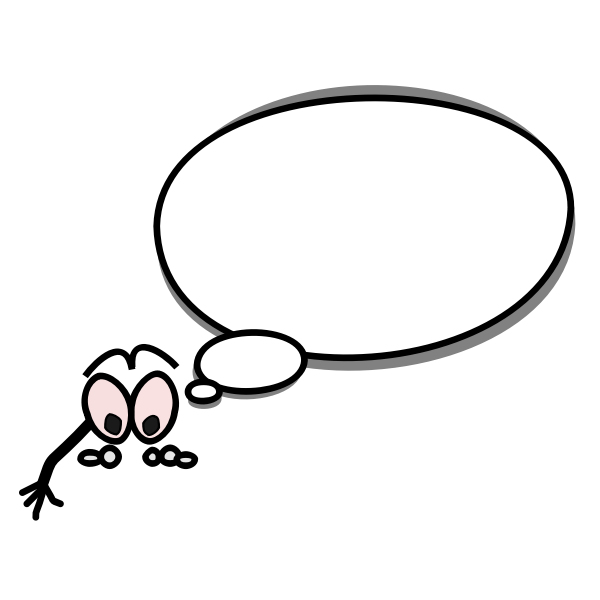 SVG Callout speaker pointing down vector graphics
