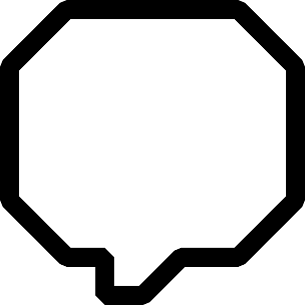 SVG Callout vector icon