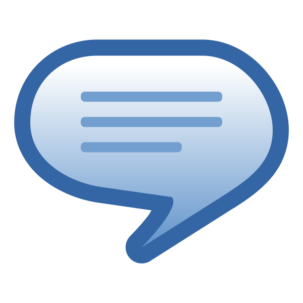 SVG Callout vector icon