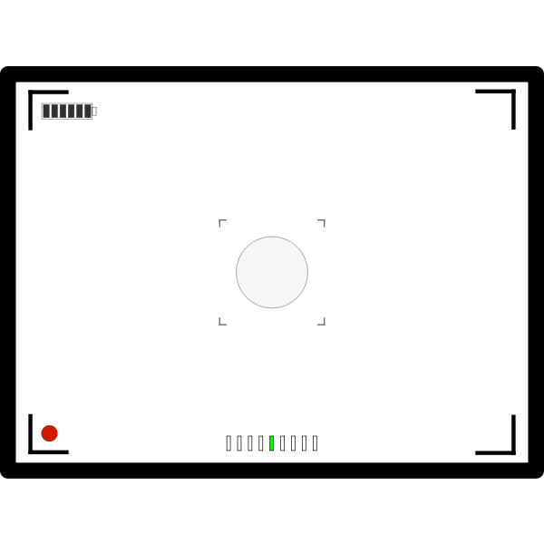 SVG Cam viewer vector image