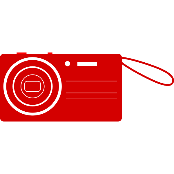 SVG Camera clipart vector image