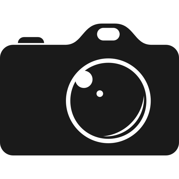 SVG Camera icon silhouette