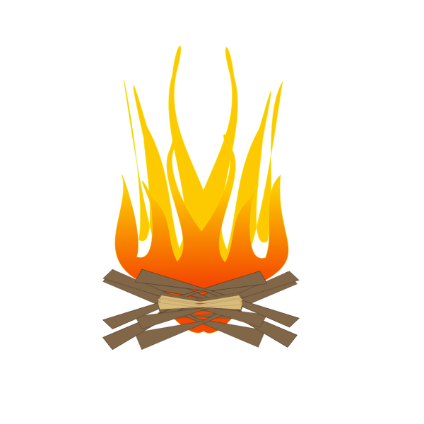SVG Camp fire