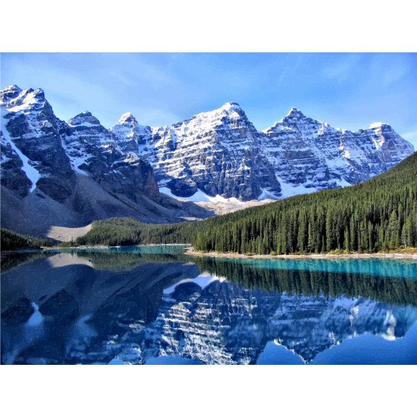 SVG Canadian Rockies