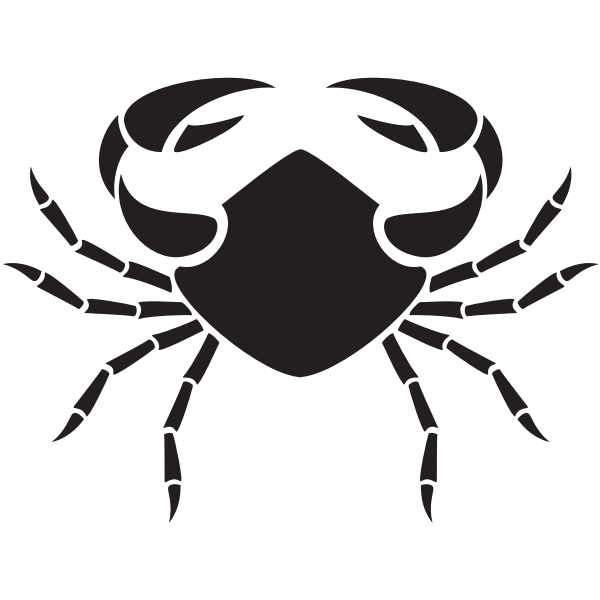 SVG Cancer zodiac symbol