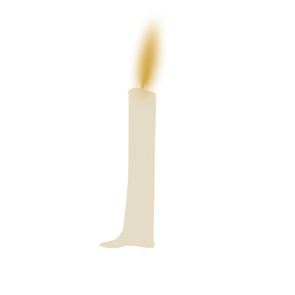 SVG candle 2