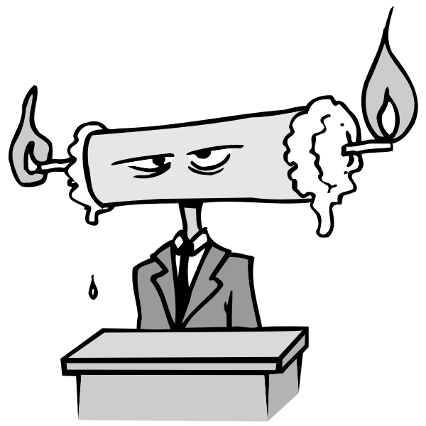 SVG Candle head