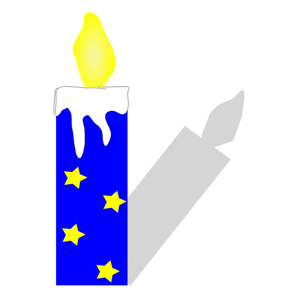 SVG Candle vector art
