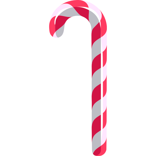 SVG Candy cane drawing