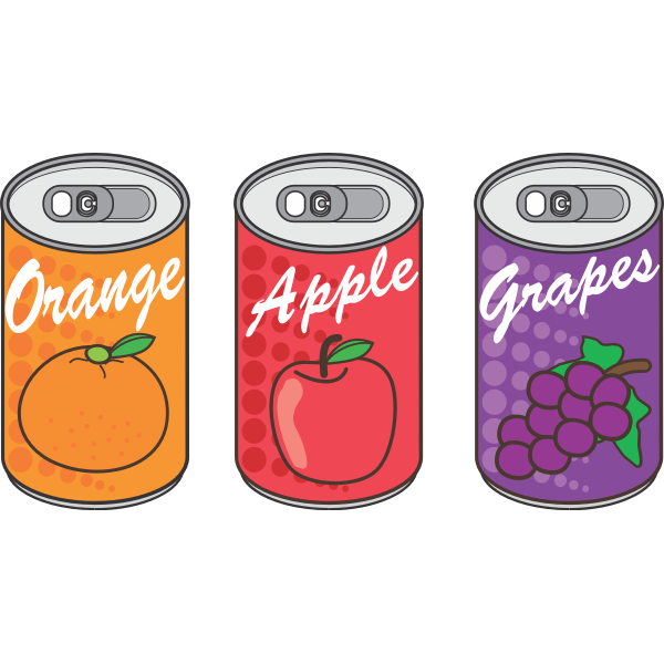 SVG Canned drinks