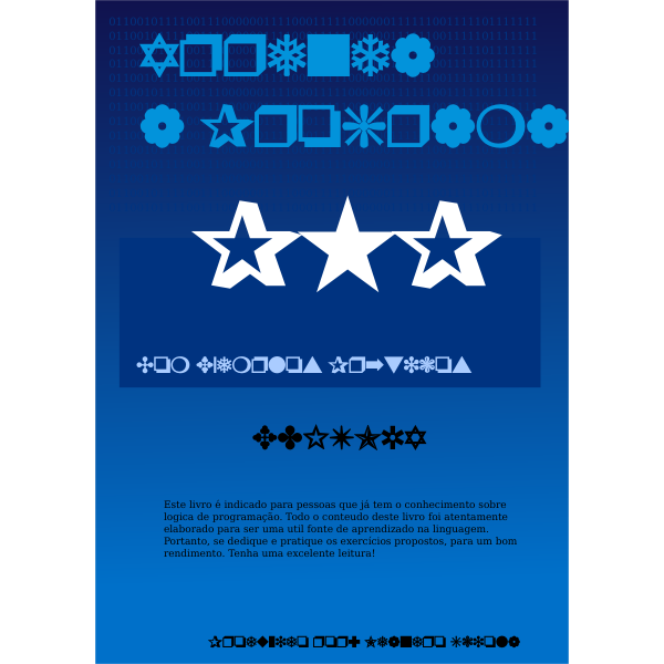 SVG Capa de Livro - Book