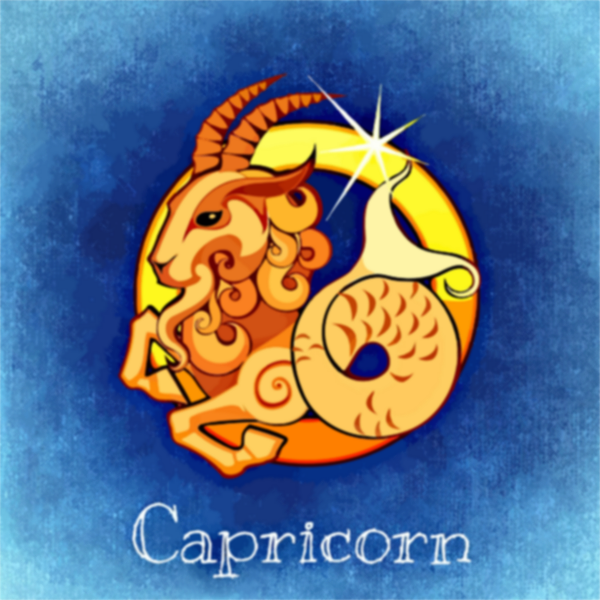 SVG Capricorn drawing