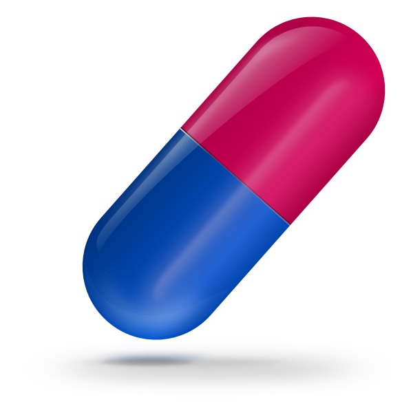 SVG Capsule vector drawing
