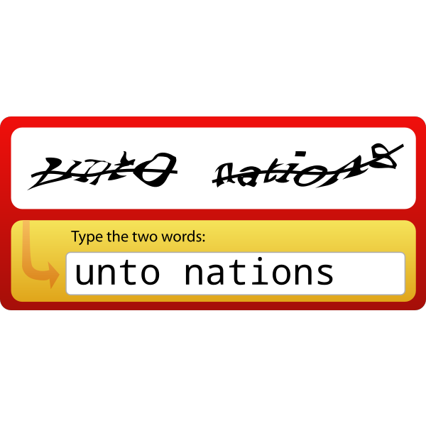 SVG CAPTCHA verification image