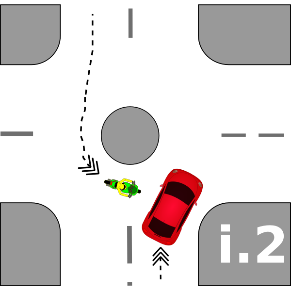SVG Car accident image