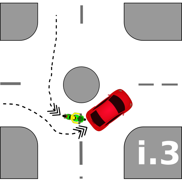 SVG Car accident pictograph