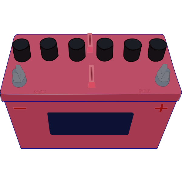 SVG Car battery