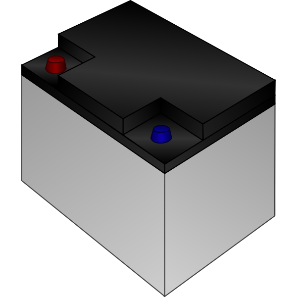 SVG Car battery vector graphics
