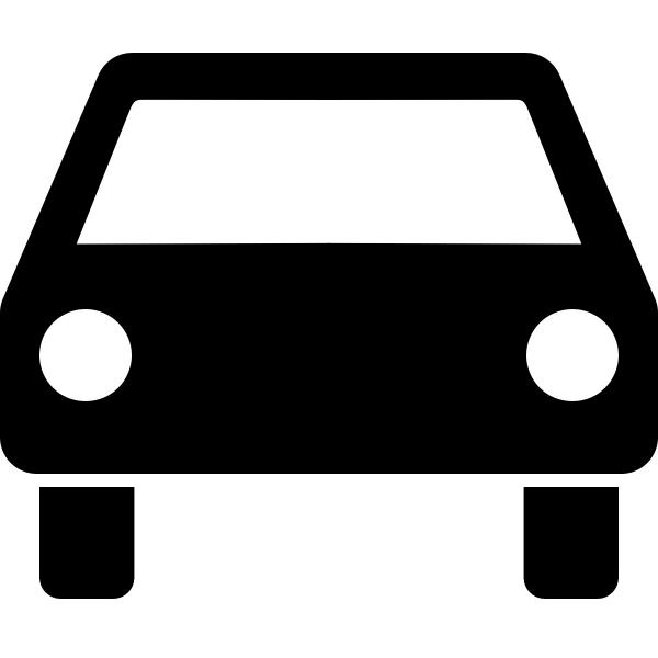 SVG Car icon vector clip art