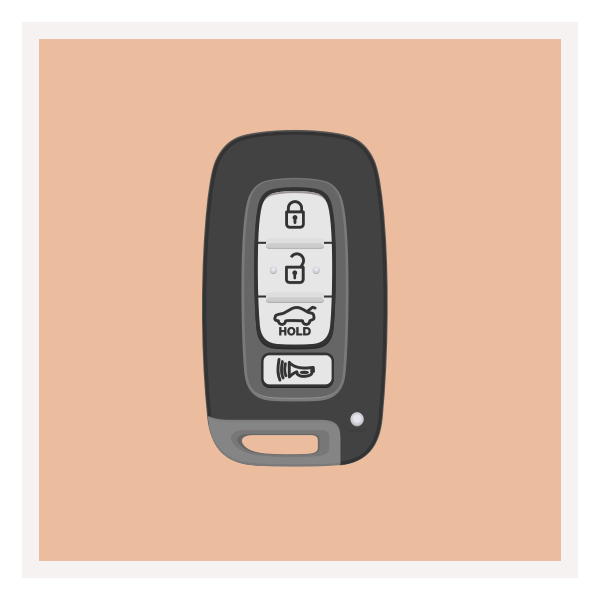 SVG Car key