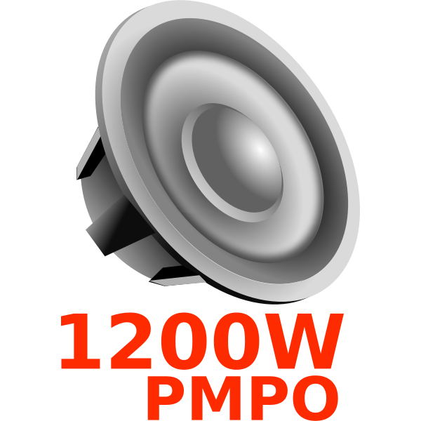 SVG Car loudspeaker vector image