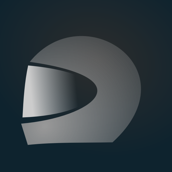SVG Car racing helmet icon vector illustration