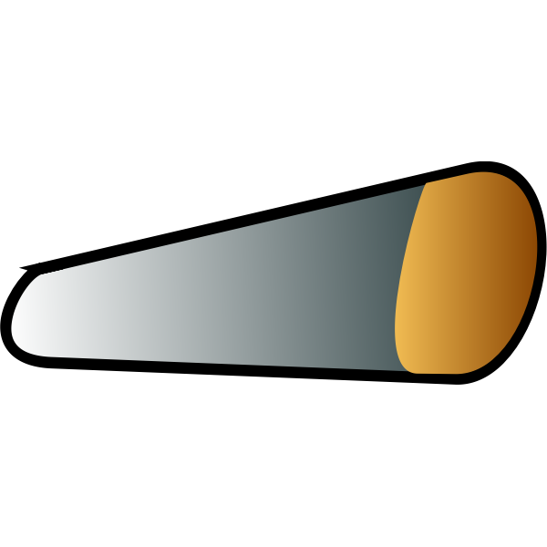 SVG Car right headlight vector image