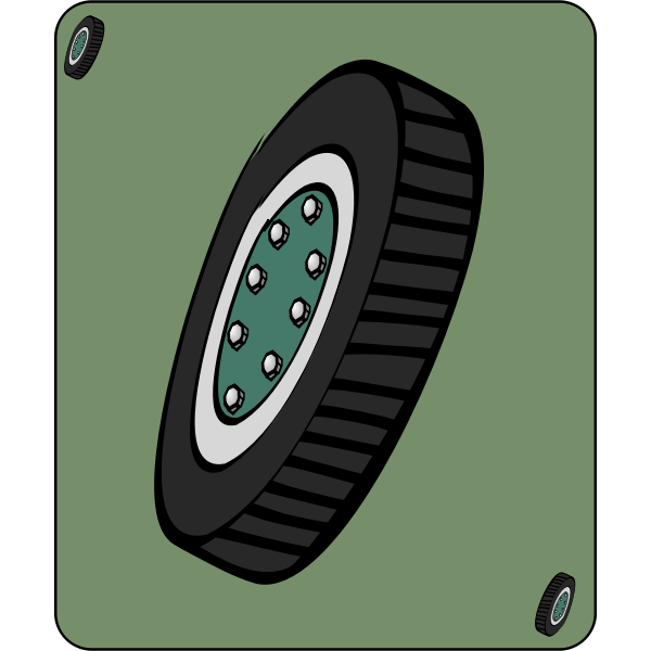 SVG Car tyre