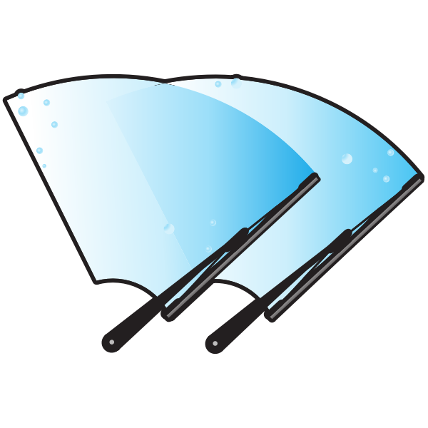 SVG Car windscreen wipers