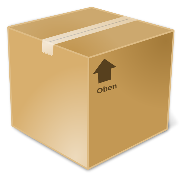 SVG Cardbox package