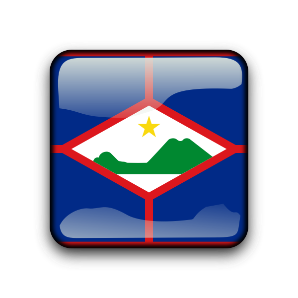 SVG Caribbean Netherlands flag vector