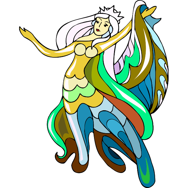SVG Carnival dancer