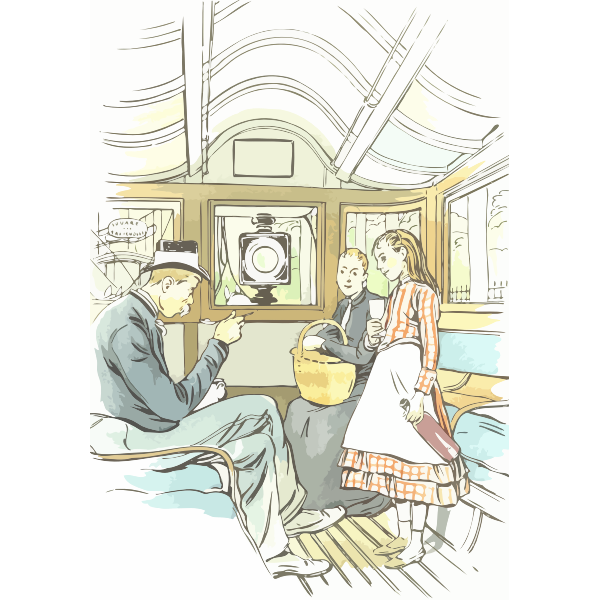 SVG Carriage scene