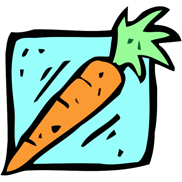 SVG Carrot sign