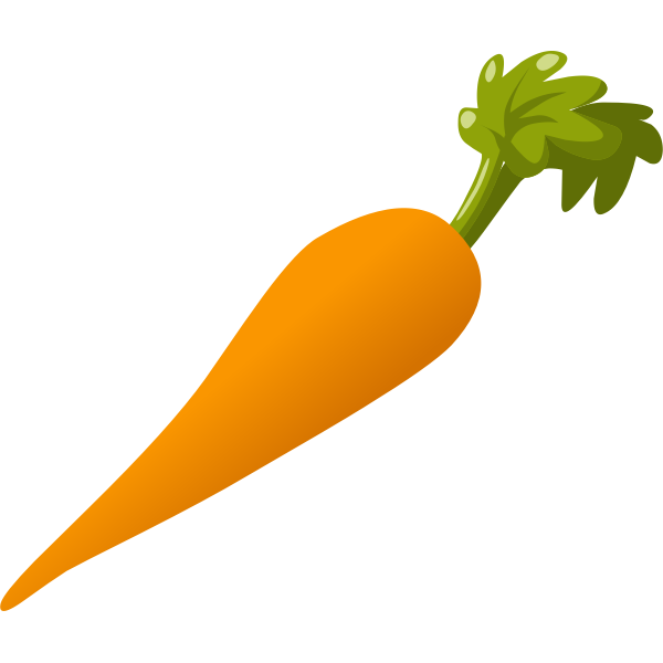 SVG Carrot veggie