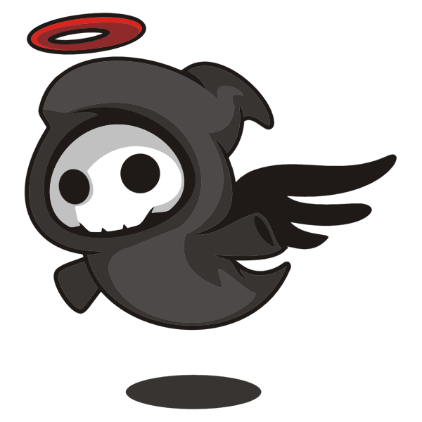 SVG Cartoon Angel of Death