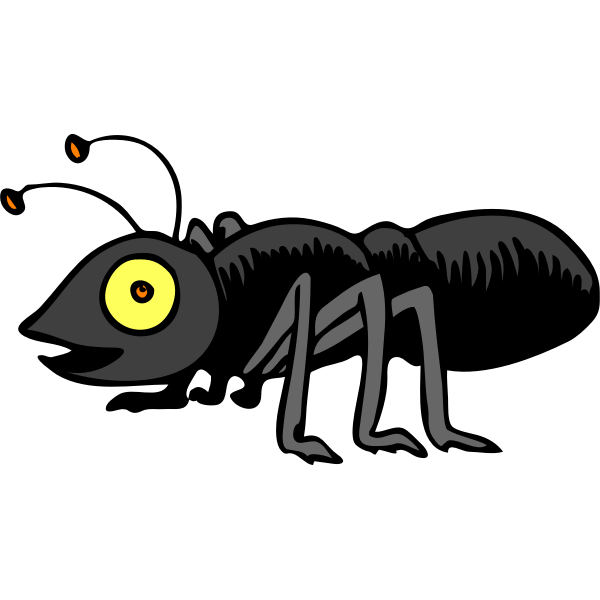 SVG Cartoon ant