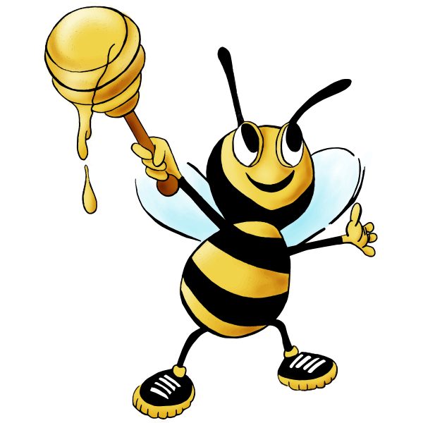 SVG Cartoon bee
