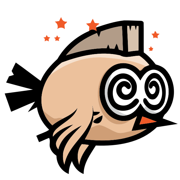 SVG Cartoon bird